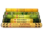 Hem Incense * Cedar Forest Pine Rain Sandal - 5 X 20, 100 Sticks. Fixed Price $9.80.
