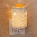 Star Moon Ceramic Melt Warmer, Plug In For Scented Wax, Scents.... Fixed Price $15.23.