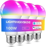 Lightinginside Smart Bulbs 100W Equiv., 1350LM 11W Works With. Fixed Price $45.99.