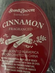 Lot Of 4 Broom Cinnamon Scented Natural Handmade 36 Aromatherapy. Fixed Price $44.44.