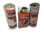 Yankee Candle Scentplug Macintosh Oil Refill Bulbs, New X 4 & The Jingle Ball. Fixed Price $36.44.