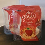 4 Glade Plugins Scented Oil Refills Cozy Cider Sipping Apple Cinnamon Nutmeg. Fixed Price $18.78.