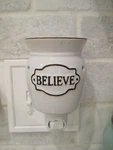 Scentsy Plug-in Warmer-believe. Fixed Price $10.95.