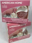 2X American Home By Yankee Candle Warm & Happy Fragrance Beads. Fixed Price $12.95.