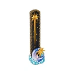 9.5" Novelty Moon Stars Standing Incense Burner Polystone Holder. Fixed Price $19.89.