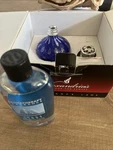 Alexandria Art Of The Senses Fragrance Lamp Diffuser Blue Round Glass. Fixed Price $20.00.