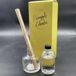 Illume Pineapple Cilantro Reed Diffuser 3OZ Glass Bottle Sticks. Fixed Price $14.24.