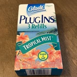 Glade Plug Ins Tropical Mist 3 Scented Refills Box Rare Retired Gels New. Fixed Price $12.99.