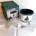 Rival Potpourri Crock Electric Simmering Cooker Small Stoneware Fragrance. Fixed Price $68.00.
