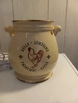 Scentsationals Full-size Wax Warmer Hello Sunshine Rustic Design, Off White. Fixed Price $15.00.