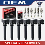 UF648 6X Oem Ignition Coil & Iridium Spark Plug For Dodge Jeep Ram Chrysler 3.6L. Fixed Price $53.02.
