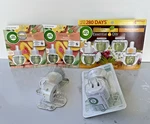 Air Wick Essential Oils 8 Ct. Refills Paradise & Peach Warmer. Fixed Price $27.00.