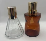 2 Lampe Berger Fluted Glass Effusion Fragrance Lamps France *no Wicks. Fixed Price $39.99.