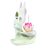 Backflow Incense Holder Buddhist Culture Waterfall Burner Buddha'. Fixed Price $35.75.
