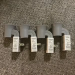 Bath & Body Works Gray Flare Wallflowers Fragrance Plug-in Diffuser Pack Of 4. Fixed Price $24.00.
