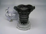 Modern Family Life Electric Scented Oil Warmer Fragrance Glass Lamp - Black. Fixed Price $29.99.
