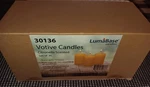 Lumabase Votive Candles Set Of 36. Fixed Price $16.96.