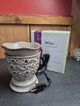 Scentsy Milano Wax Warmer Blue Brown Renaissance Full Size. Fixed Price $30.99.