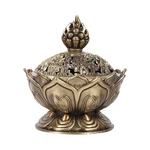 Incense Holder, Burner Backflow Vintage Cone Charcoal Home Decoration Lotus C.... Fixed Price $13.45.