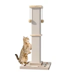 Large Cat Scratching Post, 32 Inch Tall Heavy Duty With Track.... Fixed Price $54.92.