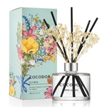 Cocodor Reed Diffuser Set Real FLOWER/6.7OUNCE/1PACK, White Jasmine. Fixed Price $38.99.