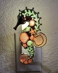 *new* Bath & Body Works Seahorse Scent Control Light Wallflowers Plug. Fixed Price $28.88.