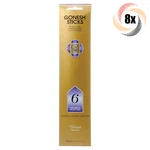 8X Packs Gonesh Incense Sticks #6 Perfumes Of Ancient Times 20 Each. Fixed Price $30.64.