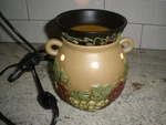 Scentsy Grapevine Wax Warmer Burner Grapes Tuscan Style Retired Pre-owned Euc. Fixed Price $22.49.