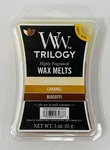 1 Yankee Candle Trilogy Caramel Biscotti Vanilla Woodwick Fragranced Wax Melts. Fixed Price $7.99.