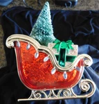 Bath Body Works Wallflowers Sleigh With Christmas Tree Fragrance Plugin Light Up. Fixed Price $12.00.