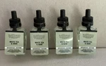Set Of 4 Bath & Body Works White Tea Sage Wallflowers Home Fragrance Refills. Fixed Price $26.91.