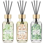 Reed Diffuser Of 3 Pack, Linen/eucalyptus/jasmine. Fixed Price $27.78.