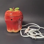 Scentsy Big Apple Full Size Wax Candle Warmer 1100-20811 Retired 2010. Fixed Price $14.99.