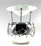 Slatkin & Co Snowflake Tealight Oil Warmer Bath Body Works Holiday 5.25. Fixed Price $21.34.