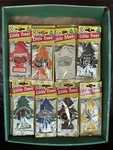 Nos Little Trees Air Fresheners The Store Display Discontinued Woven Whites. Fixed Price $149.99.