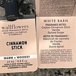 Bath & Body Works / White Barn Wallflowers Fragrance Refill For Plug Pick. Fixed Price $7.99.