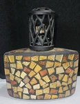 Mosaic Glass Oil Lamp Home & Garden Party W/ Fragrances Nwob. Fixed Price $35.00.