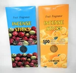 Vway Fruit Fragrance Incense Sticks 11" Lemon & Apple 200PCS. Fixed Price $14.99.