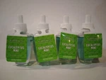 4X Bath & Body Works Eucalyptus Mint Wallflower Fragrance Refill Bulbs New. Fixed Price $28.95.