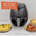 Imusa 3.3 Quart Electric Air Fryer In Black With Temperature Control. Fixed Price $35.96.