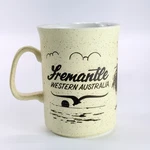 Vintage Western Australia Fremantle Coffee Mug Town Hall 10 Oz Sandalwood. Fixed Price $18.99.
