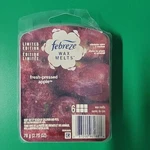 Febreze Wax Melts Fresh-pressed Apple, 6 Count Cubes 2.75 Oz Limited Edition. Fixed Price $9.89.