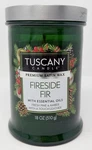 Tuscany Fireside Large 2-WICK Jar Candle, 18OZ Retired Rare. Fixed Price $27.99.
