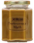 Frankincense Myrrh Soy Candle 8 Oz - Aromatherapy, Relaxation, Natural Scent. Fixed Price $23.02.