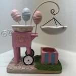 Yankee Candle Cotton Candy Machine Hanging Tart Burner Tea Light Wax Warmer Rare. Fixed Price $55.50.