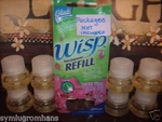 Glade Mystery Garden Wisp Scented Oil Flameless Candle 8 Refills Fits All. Fixed Price $39.77.