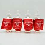 4/BULBS Bath Body Works Strawberry Poundcake Wallflower Fragrance Refill 0.8OZ. Fixed Price $24.95.