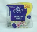 3 Refills Glade Plugins Shimmering Wonder Plum Blossom Scented Oil. Fixed Price $19.99.