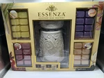 Essenza Ceramic Scented Wax Warmer With 4 Fragrance Cube Sets. Fixed Price $15.95.