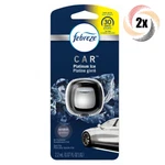 2X Packs Febreze Car Platinum Ice Scent Vent Clip Odor Air Freshener 2.2ML. Fixed Price $20.89.